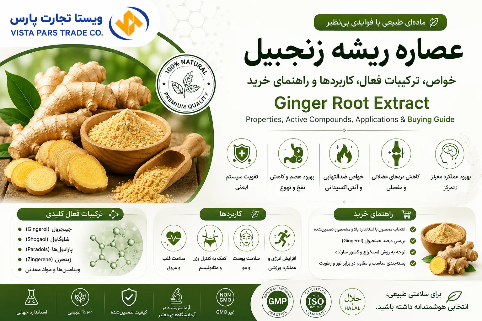 عصاره ریشه زنجبیل؛